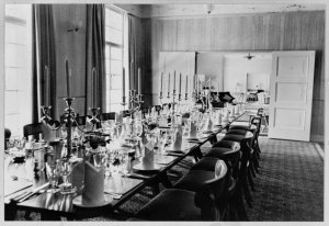 Dining room, 1964.
