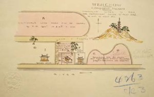 A Chinese 1885 representation of the Conquest Island site at Wenchow.