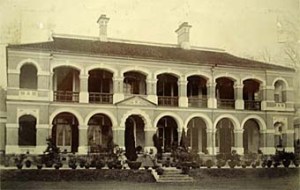 The consul’s house and office at Chungking, designed by William Cowan and completed in 1900. 