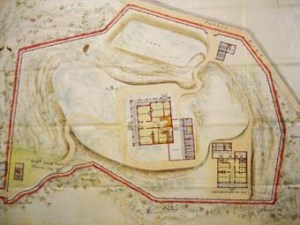 Marshall’s 1887 layout for the consular compound on a hill at Wuhu.