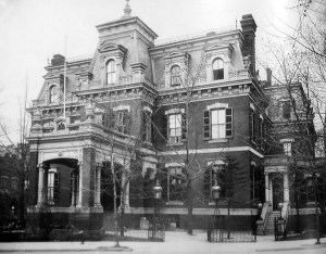 The Connecticut Avenue legation, completed 1875, vacated 1930 and demolished 1932.