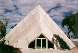 Entrance to Pavilion.