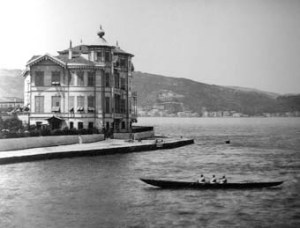 22. Tarabya. This splendid site was granted in 1847 and the house built in 1870. It burned down in 1911 and was never re-provided. After the embassy moved to Ankara, the site became a recreational amenity for Ankara staff.