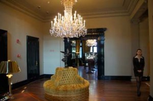 46. Shanghai. The consular dining room is straight ahead.