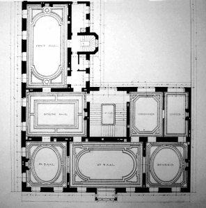 Rumplemayer’s first floor plan, 1873