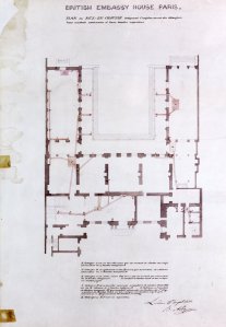 Albano's basement plan, 1852.