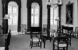 Dining room, 1966.