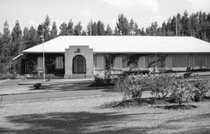 Chancery offices, built 1943, in 1966.