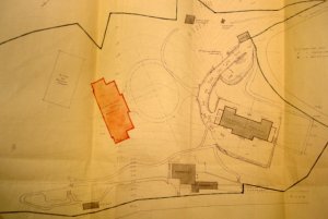Residence location relative to First Building, 1937.