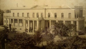 Main frontage at completion, 1894.