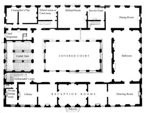 Principal (first) floor plan.