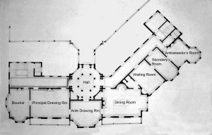 First floor plan.