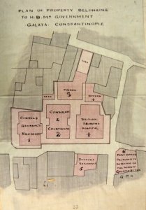 Consular buildings c. 1890.