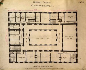 Second (bedroom) floor plan.