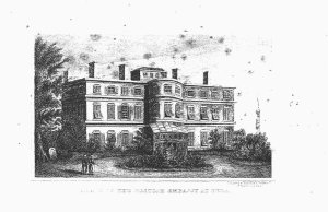 The completed 'English Palace' in the early nineteenth century.