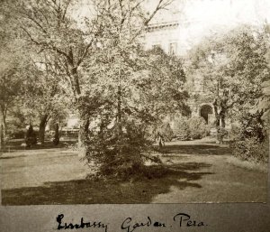 Embassy garden 1905.