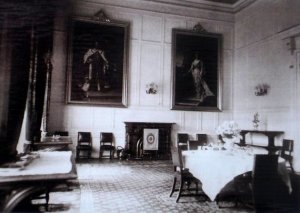 Dining room, 1925.