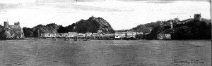 The Muscat waterfront, 1960s.