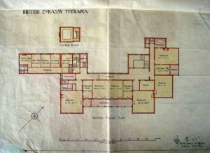 Proposed bedroom (second) floor plan.