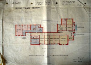 Proposed ground floor plan.