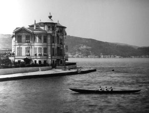 View of summer residence from the south,.