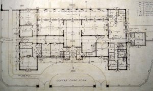 Ground floor plan, 1929.
