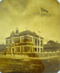Consular and shipping offices at Shimonoseki, completed 1907.
