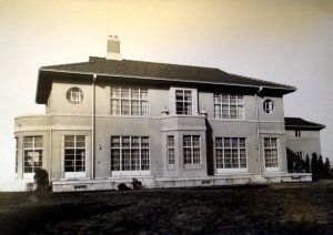 The garden front of the new residence in 1939.