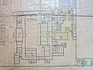Plan of the minister's residence, 1876.