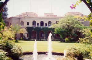 View from north-west, 1990s.