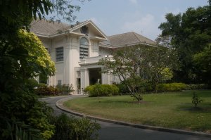 Residence entrance, 2004.