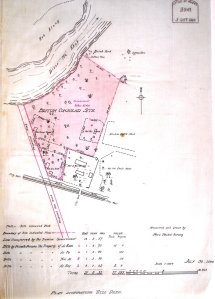 Phre site plan, 1906.