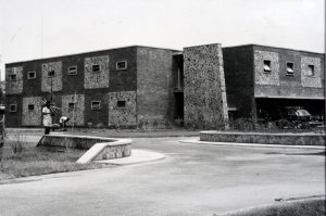 One of four less than gracious domestic staff blocks, 1960.