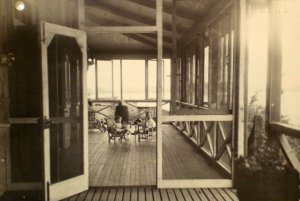 Veranda scene, 1930,