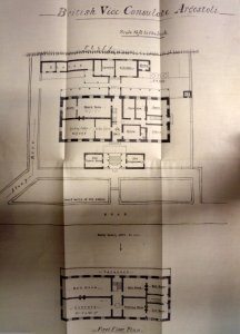 Consulate plan, c.1925.