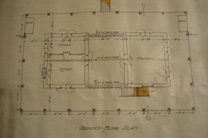Ground floor plan, 1907.