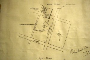 Siteplan of consulate, 1907.
