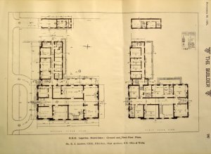 Floor plans, 1925.