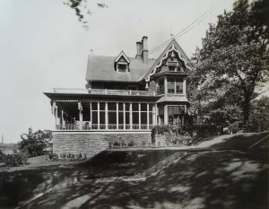 View from the south.