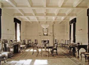 The high commissioner's dining room, 1931.
