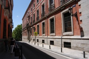 Approximate site of first permanent mission house in Calle de Torija, 2007.