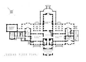 Residence ground floor plan, 1948.