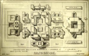 Proposed layout foir new compound, 1949.