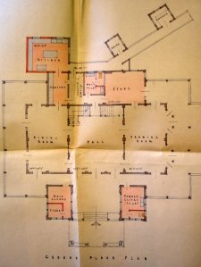 Ground floor plan, 1962.
