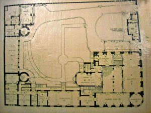 Ground floor plan, 1919.