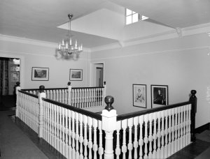First floor landing, 1962.