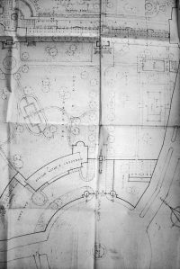 Wilson and Mason's proposal for re-arranging Tigris Compound, 1947.