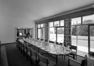 Dining room, 1963.