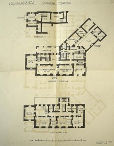 Plans for consular residence, c.1913.