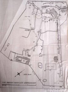 Plan of compound, 1927.